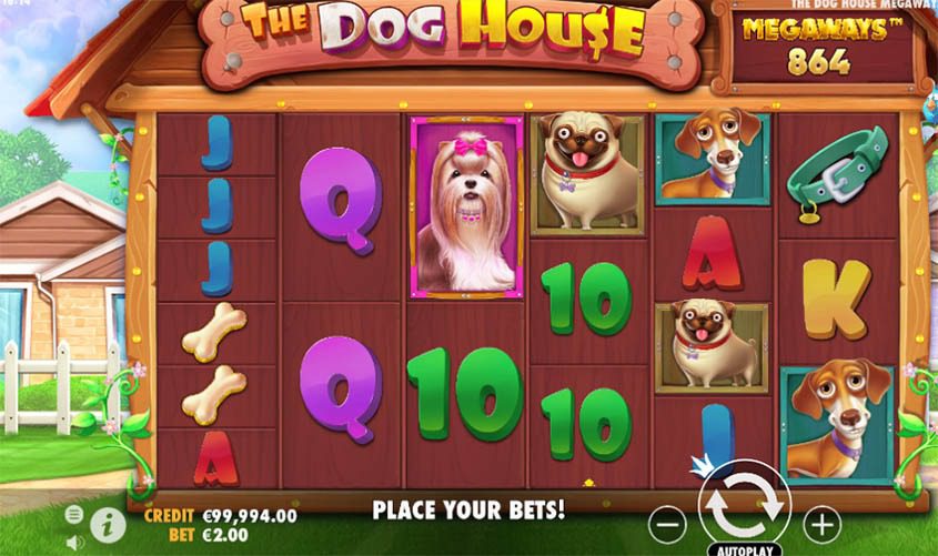 Play Croco Casino The Dog House Megaways game cover